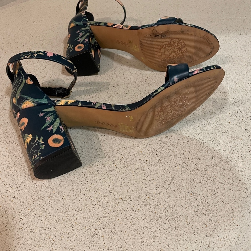 Vince Camuto Floral Heels - Picture 11 of 16